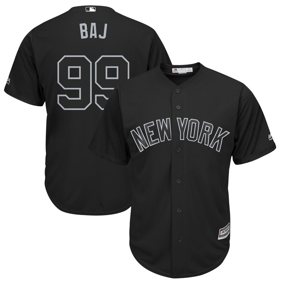 Men New York Mets #99 Baj black MLB Jersey->new york mets->MLB Jersey